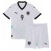 Maillot de foot L'Autriche Marcel Sabitzer #9 Extérieur vêtements enfant Europe 2024 Manches Courtes (+ pantalon court)